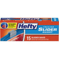 Hefty 1 Qt. Slider Freezer Bag (15-Count)