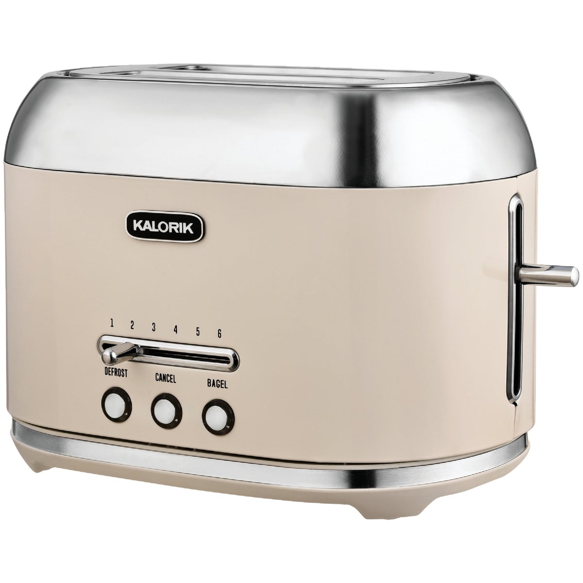 Kalorik 2-Slice Cream Retro Toaster