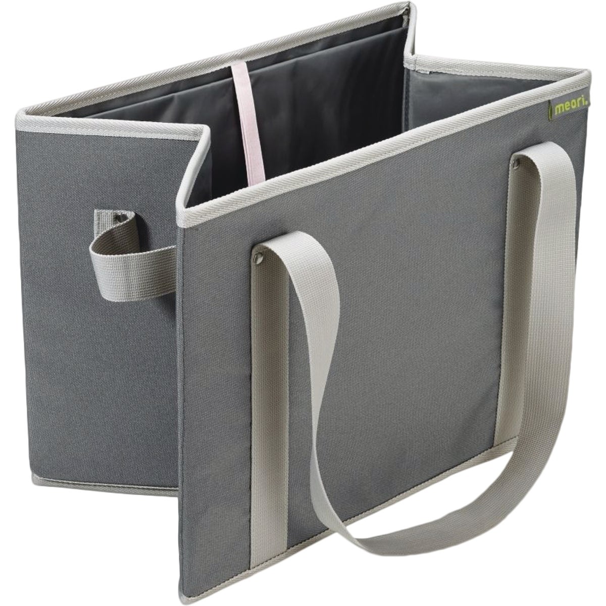 Meori Granite Gray Foldable Grocery Basket