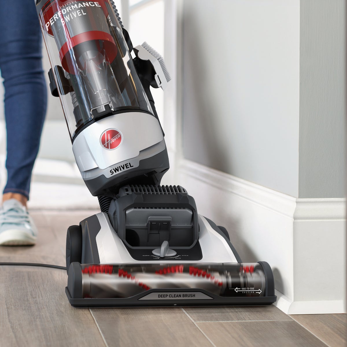 Hoover High Performance Swivel Upright Vacuum Cleaner