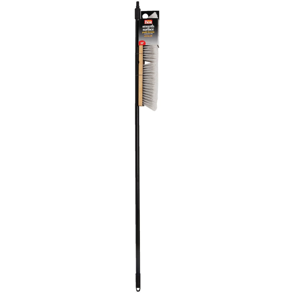 Do it Best 18 In. W. x 60 In. L. Metal Handle Alpine Plus Push Broom