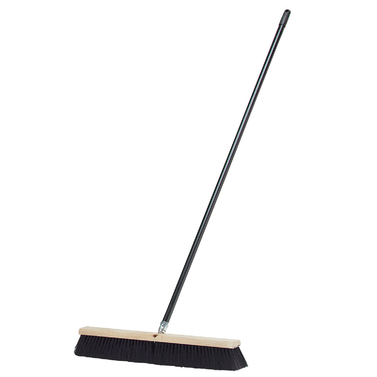 DQB Valu-Pak 24 In. W. x 64 In. L. Metal Handle Floor & Garage Push Broom