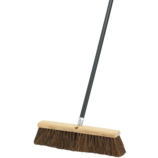 Do it Best 18 In. W. x 60 In. L. Metal Handle Pavement Plus Push Broom