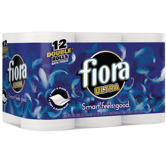 Fiora Ultra Soft Bath Tissue (12 Rolls)