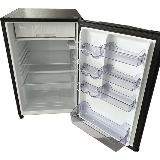 Avanti 4.6 Cu. Ft. Stainless Steel Door Refrigerator with Separate Chiller