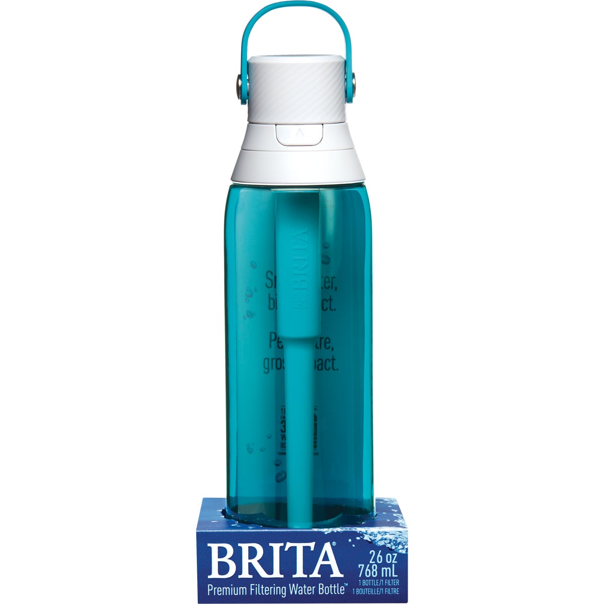 Brita 26 Oz. Sea Glass Premium Hard Sided Water Bottle