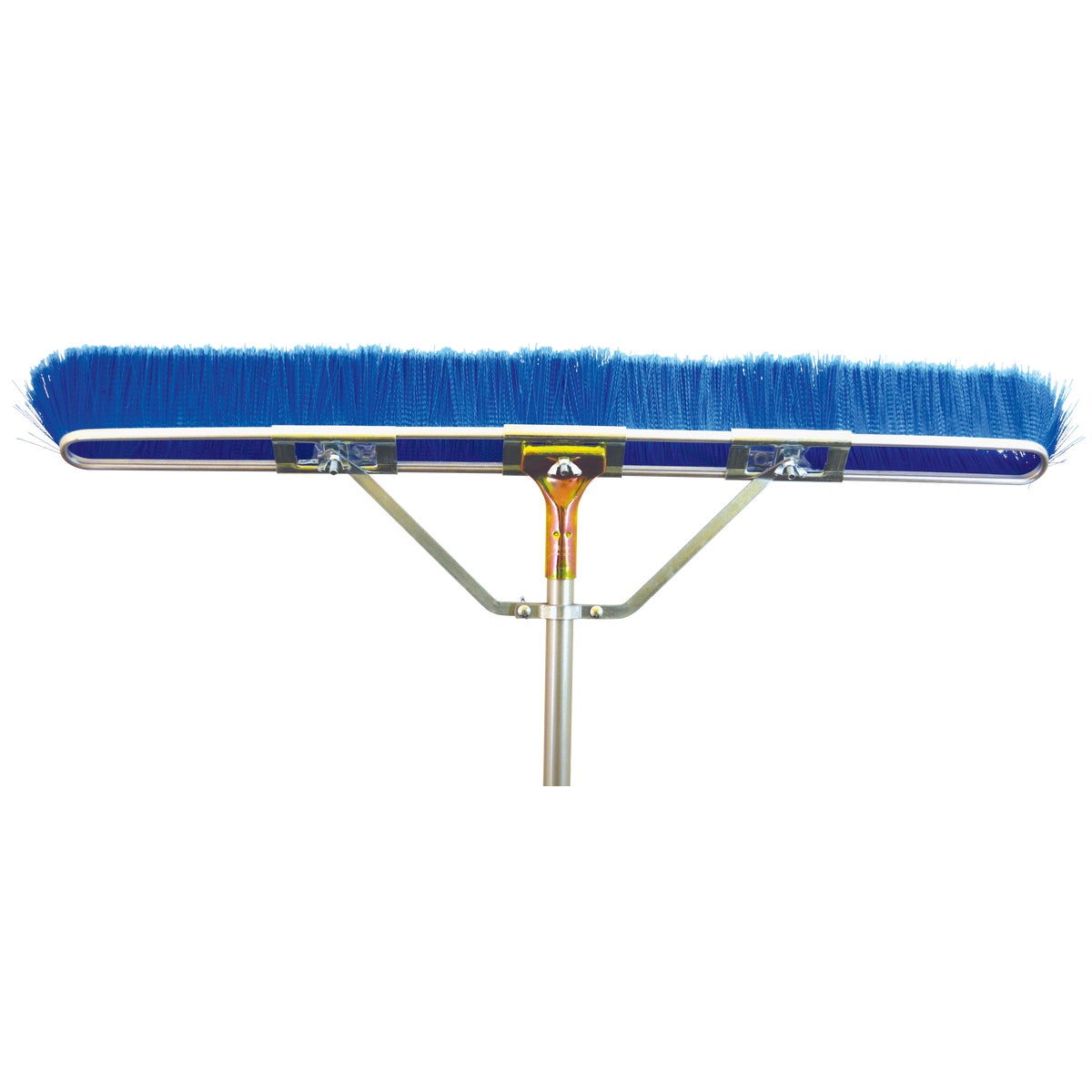 Bruske 29 In. W. x 65 In. L. Steel Handle Fine Sweep Push Broom