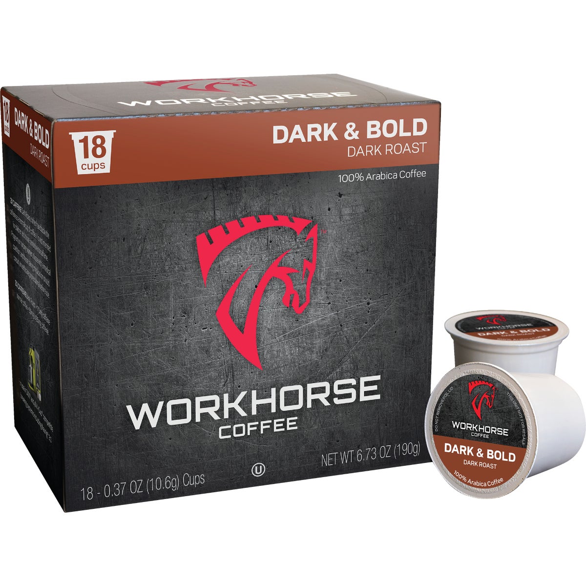 Workhorse Dark & Bold Coffee Pod (18-Count)