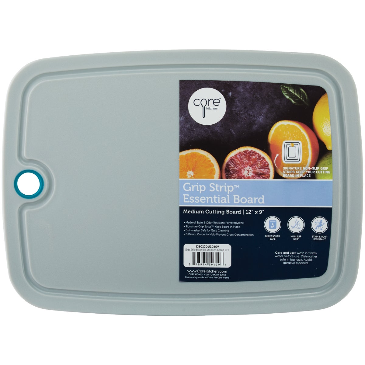 Core Kitchen Essential Grip Strip 9 In. x 12 In. Medium Cutting Board