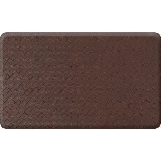 GelPro NewLife 18 In. x 30 In. Truffle Basketweave Designer Comfort Mat