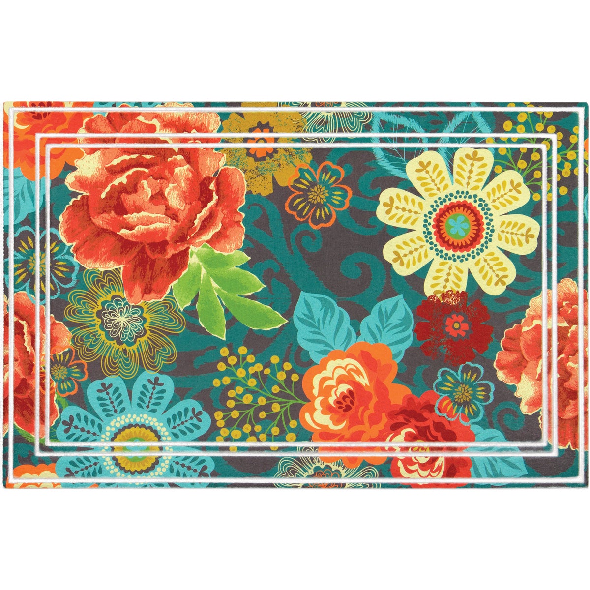 Apache Fashionables Floral Boutique Door Mat