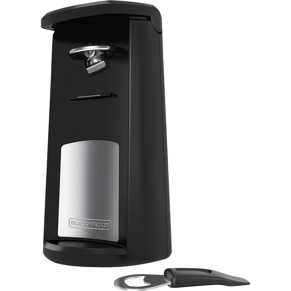 Black & Decker EasyCut Extra-Tall Black Electric Can Opener