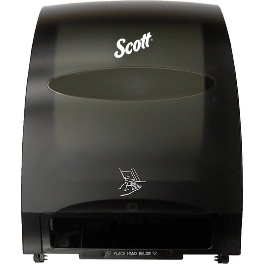 Kimberly Clark Scott Essential Smoke (Black) Hard Roll Electronic Paper Towel Dispenser