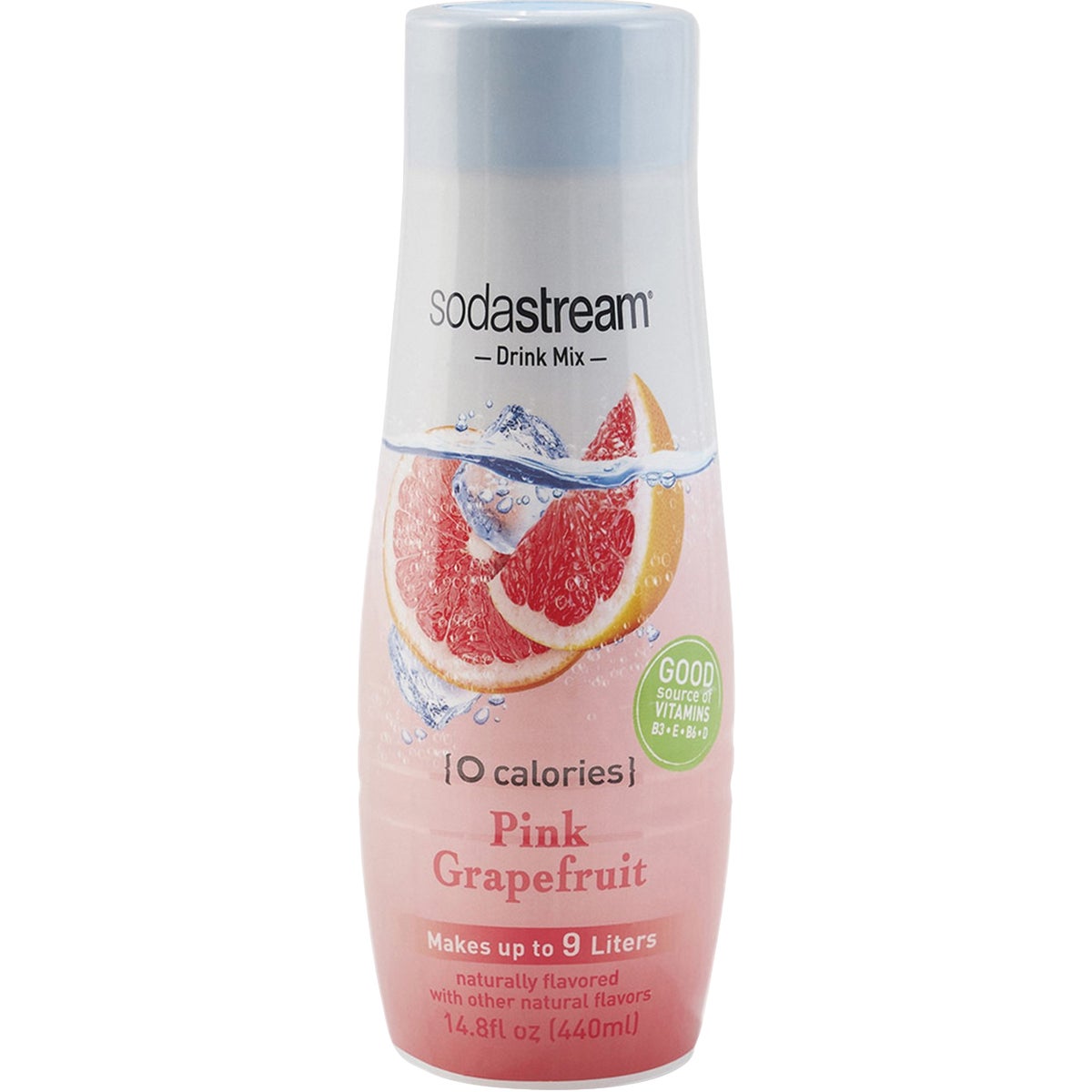SodaStream 14.8 Oz. Pink Grapefruit Zeros Waters Sparkling Beverage Mix