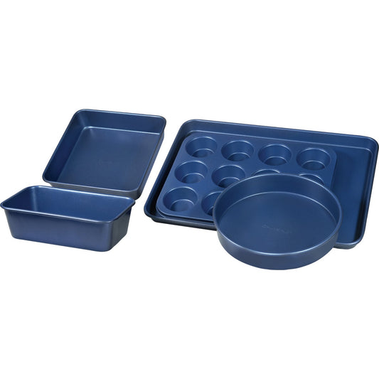 GraniteStone Diamond Blue Non-Stick Bakeware Set (5-Piece)