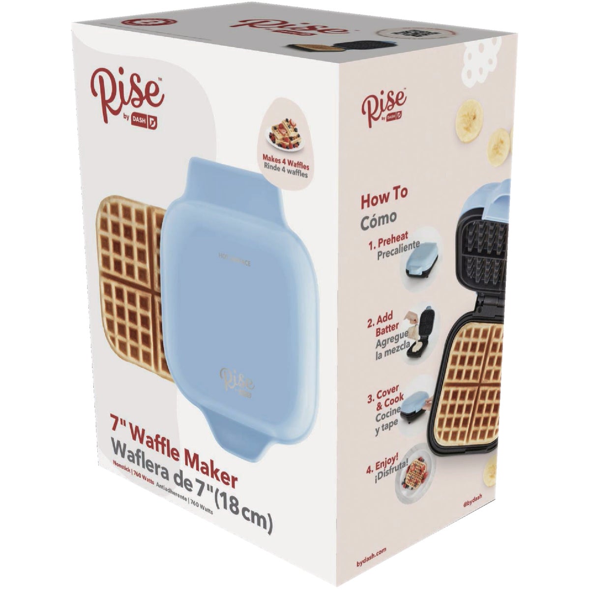 Rise By Dash 7 In. Waffle Maker