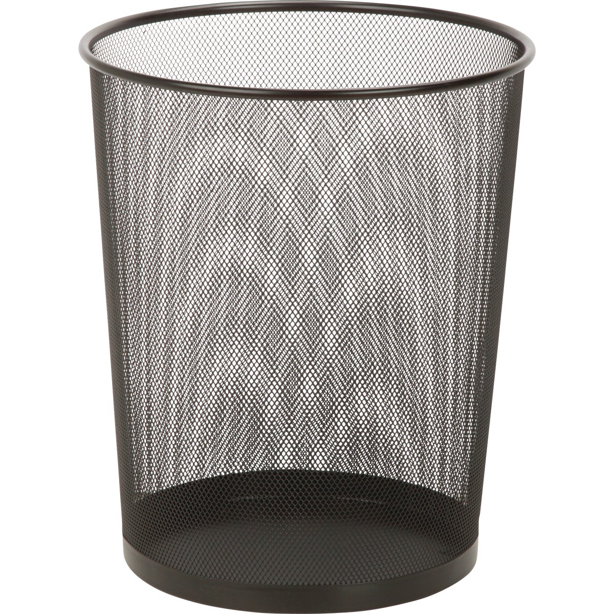 Honey Can Do 18 Liter Black Mesh Wastebasket