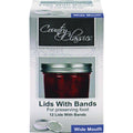 Country Classics Wide Mouth Canning Jar Lids & Bands (12-Count)