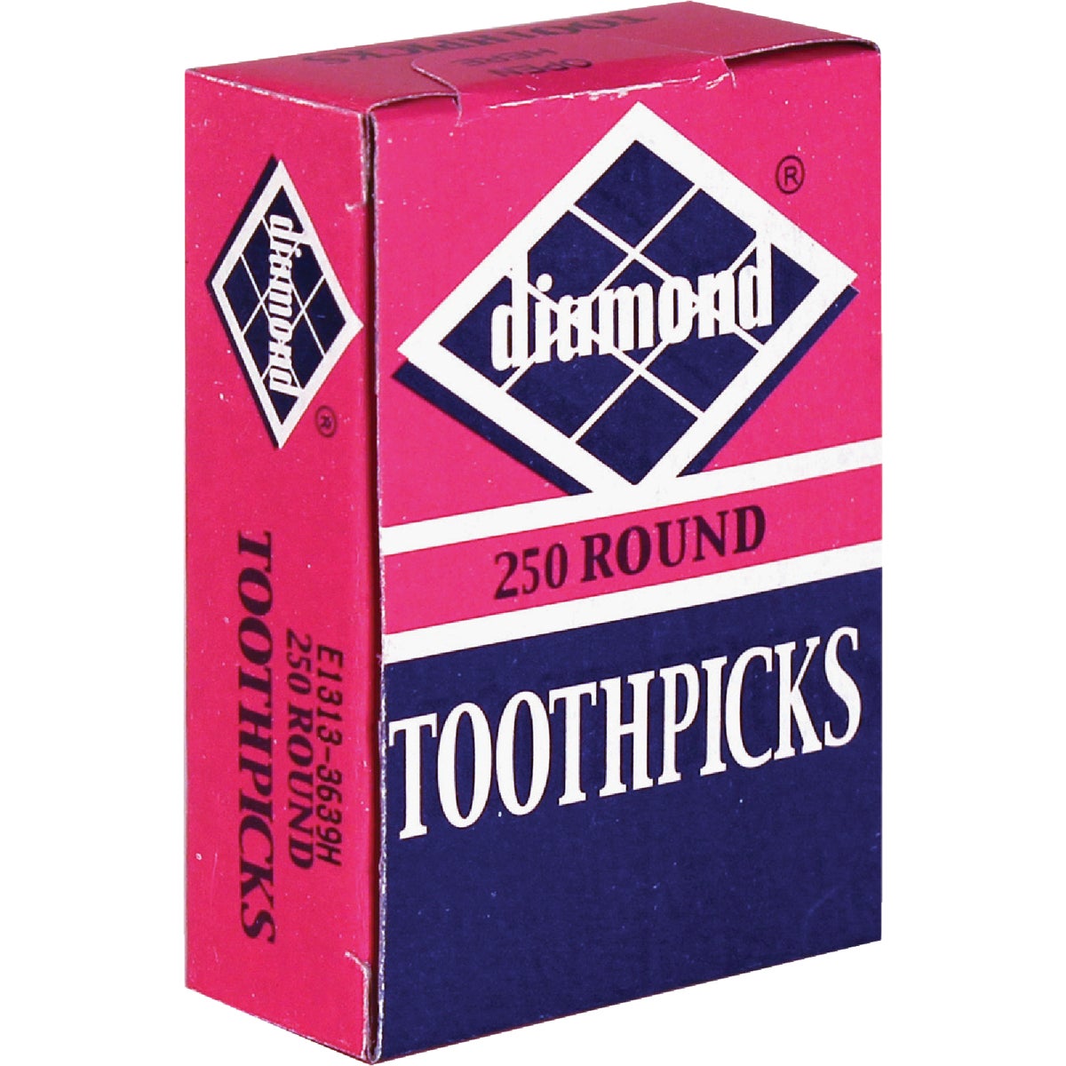 Diamond Round Wood Toothpicks (250-Count)