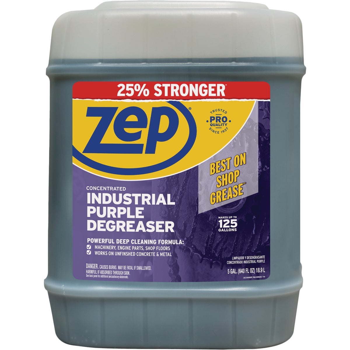 Zep 5 Gal. Industrial Purple Cleaner & Degreaser Concentrate