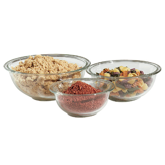 Pyrex Prepware Glass Mixing Bowl Set (3-Piece)