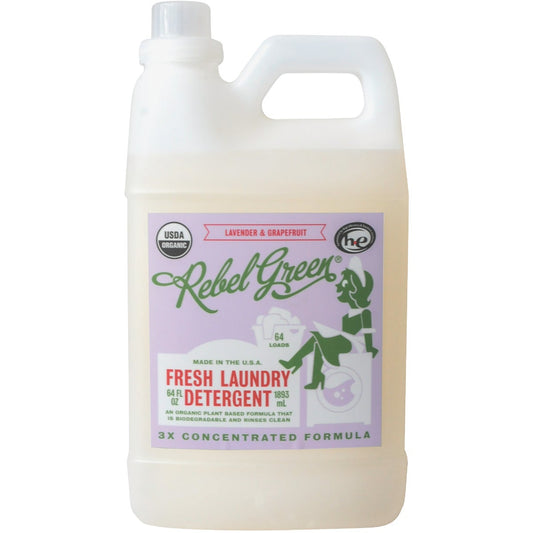 Rebel Green 64 Oz. 64-Load Lavender & Grapefruit Laundry Detergent