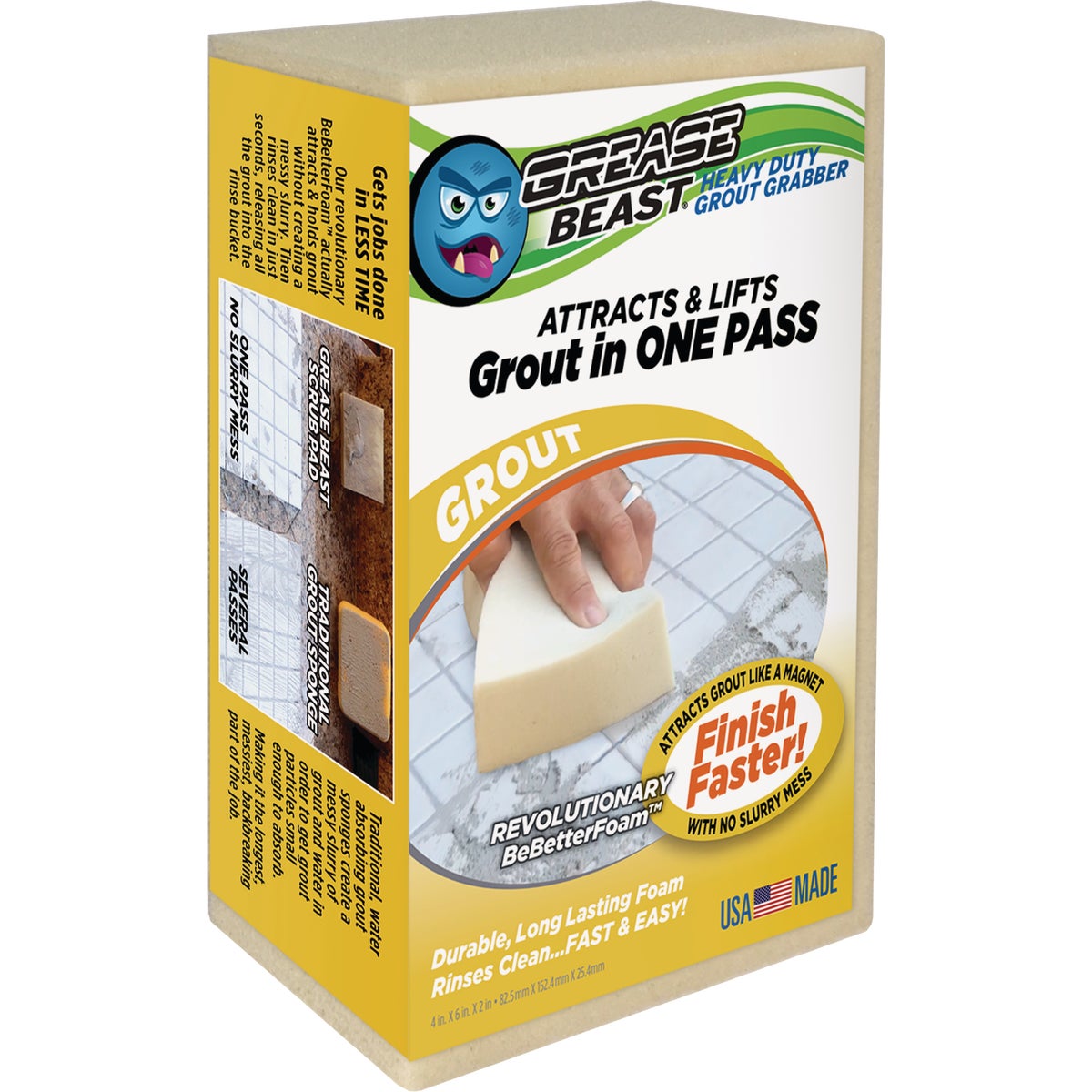 Grease Beast Tile & Grout Grabber Cleaner