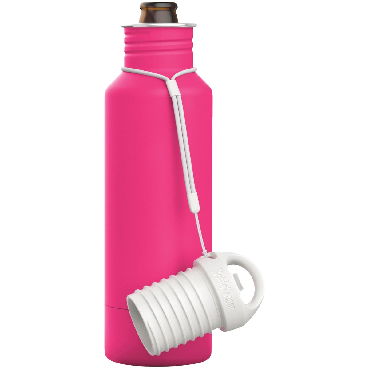 BottleKeeper 12 Oz. Pink Sorbet Insulated Drink Holder