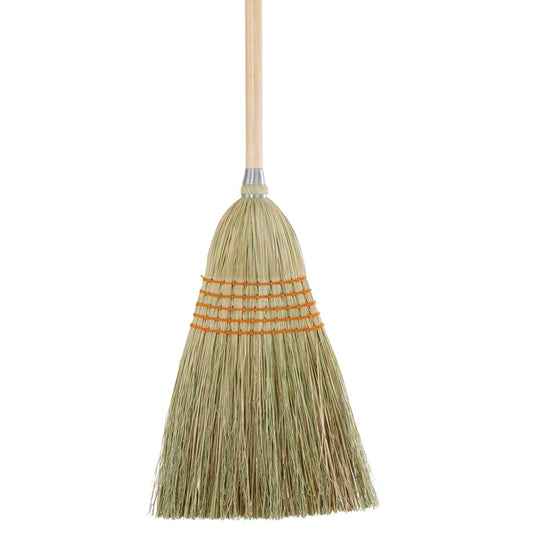 11.5 In. W. x 42 In. L. Natural Wood Handle Lightweight House Corn Broom