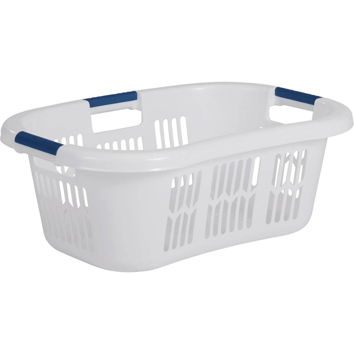 Rubbermaid 3-Handled White Laundry Basket