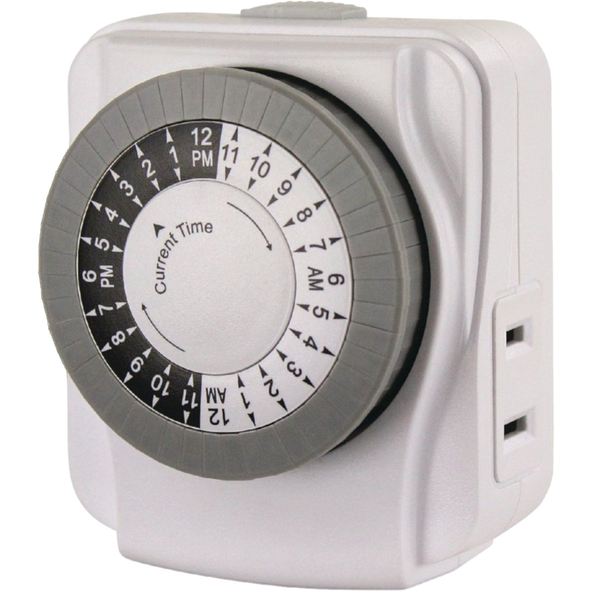 Prime 125V Indoor 24 Hr. Electromechanical Timer