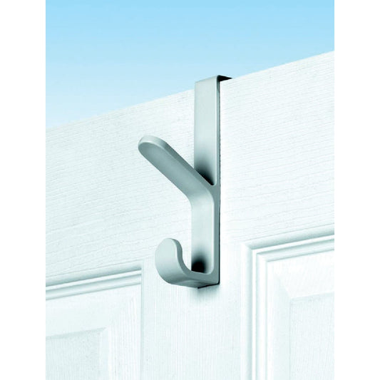 Spectrum White Plastic Over-The-Door Hook, 5-1/2 In.