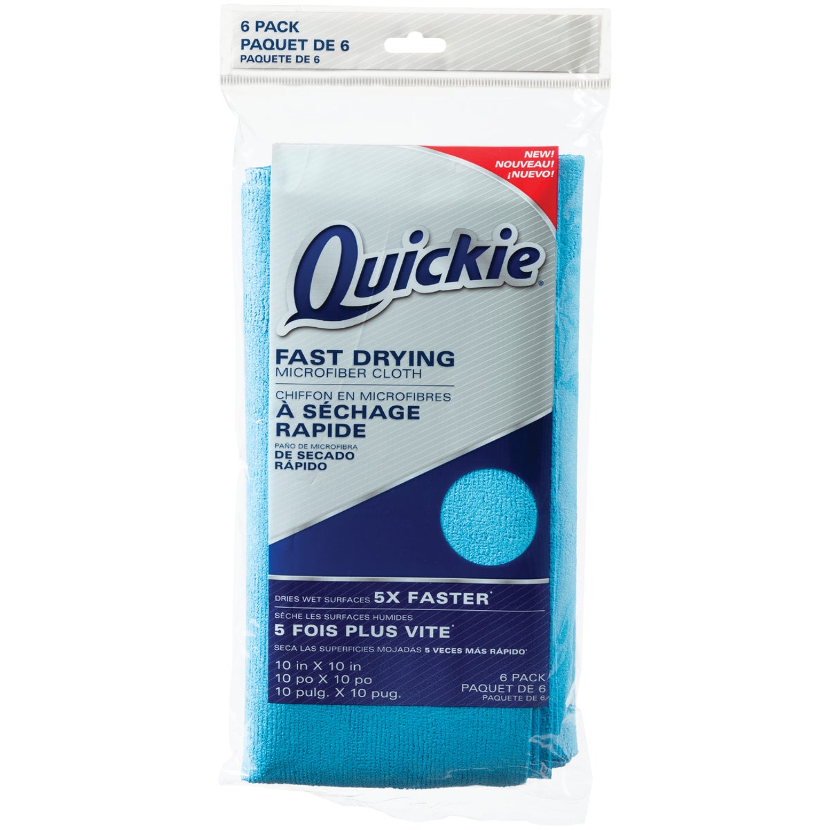 Quickie Fast Absorbing Microfiber Cloth (3-Pack)