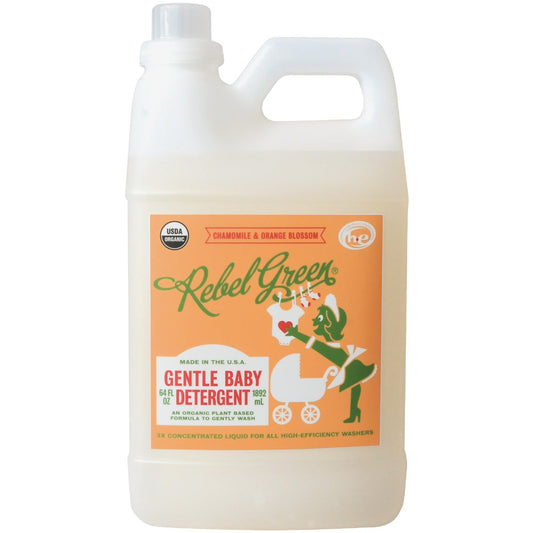 Rebel Green 64 Oz. Chamomile & Orange Blossom Baby Detergent