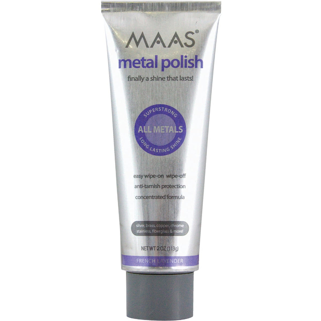 Maas 2 Oz. Polishing Creme For All Metals