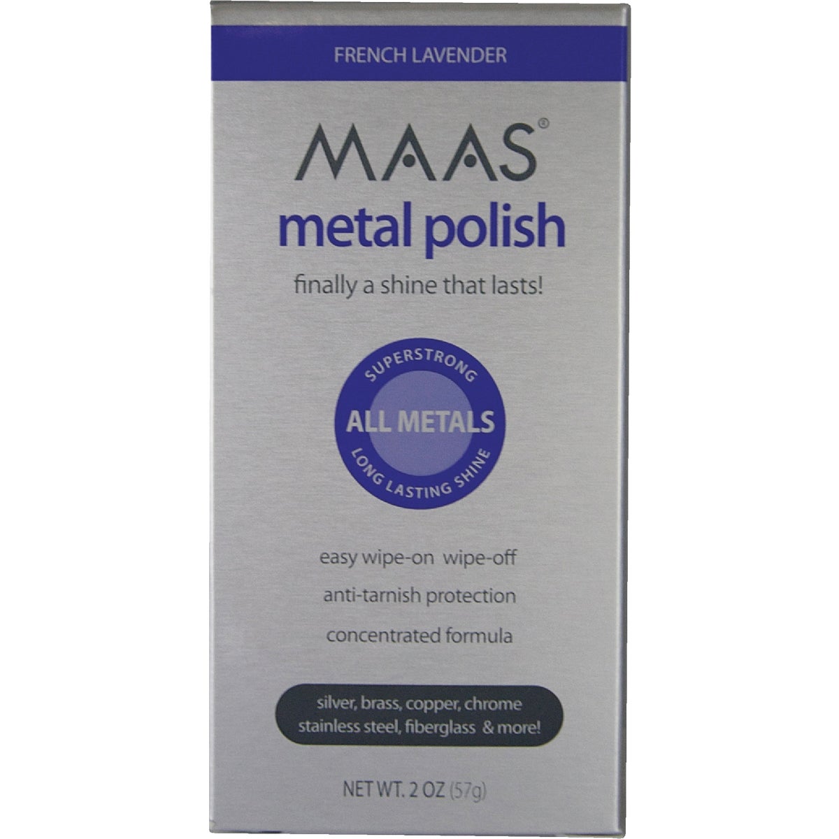 Maas 2 Oz. Polishing Creme For All Metals