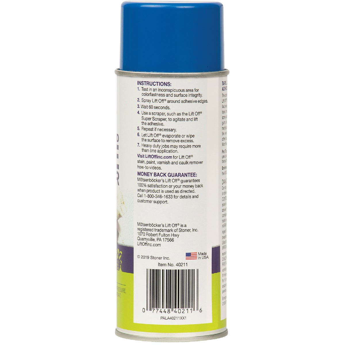 Motsenbocker's Lift-Off 12 Oz. Aerosol Tape, Label & Adhesive Remover