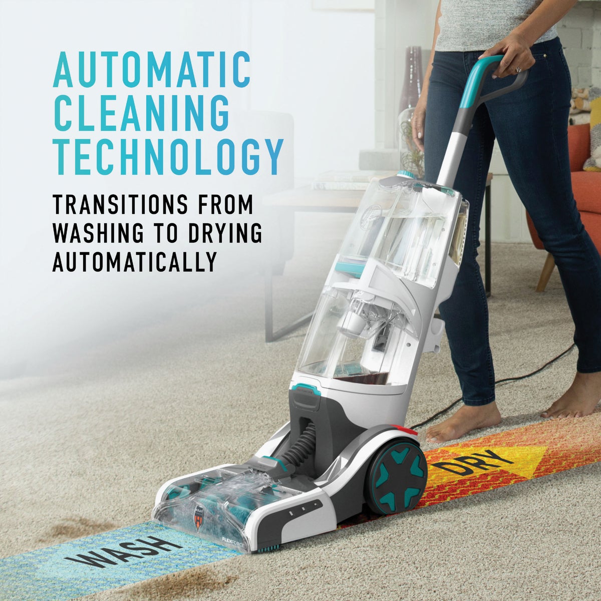 Hoover SmartWash+ Automatic Carpet Cleaner