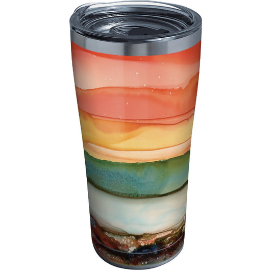 Tervis Inkreel Evening Tides 20 Oz. Stainless Steel Tumbler with Slider Lid