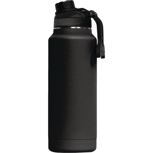 Orca Hydra 34 Oz. Matte Black/Black/Black Insulated Vacuum Bottle