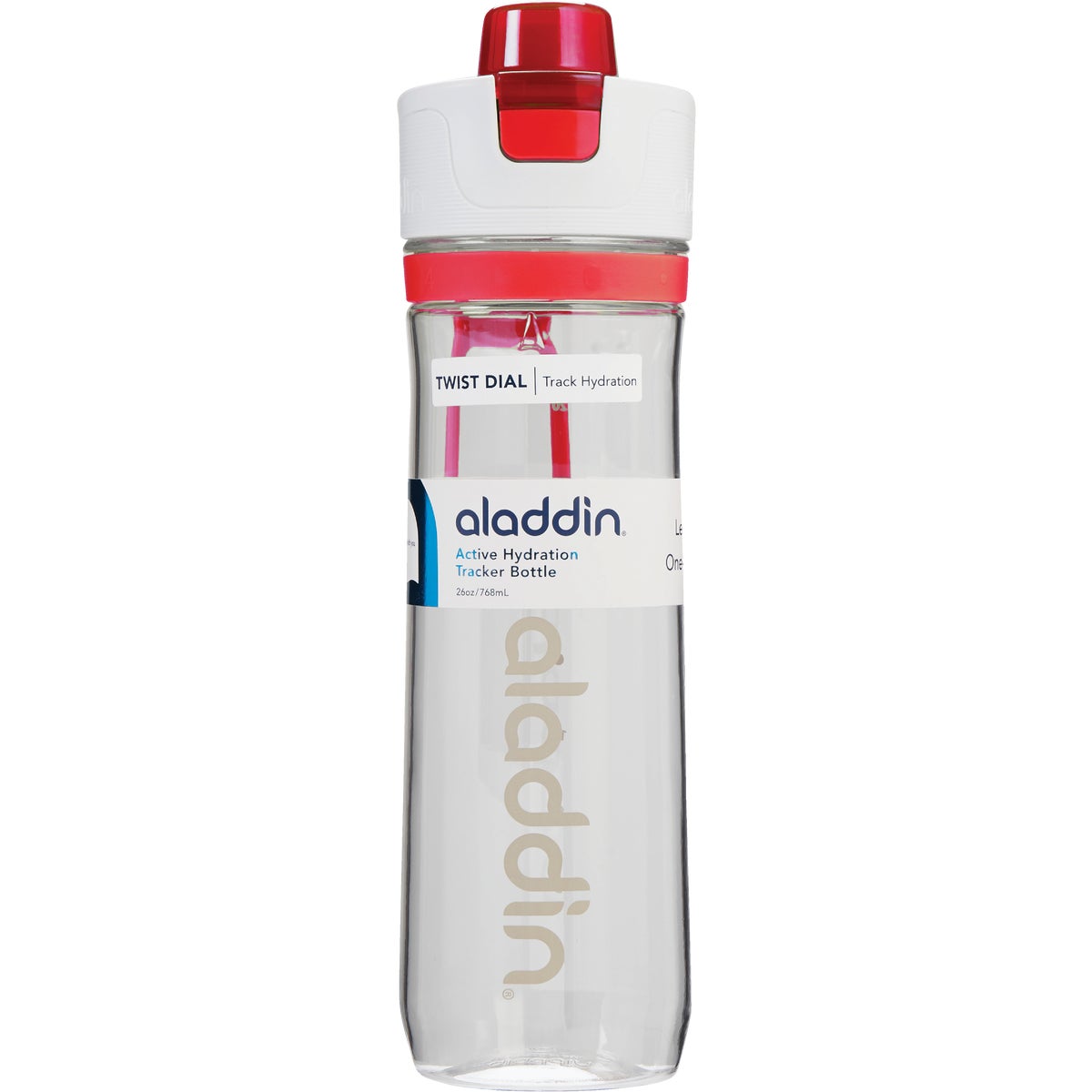 Aladdin Tritan 26 Oz. Pink Active Hydration Tracker Bottle