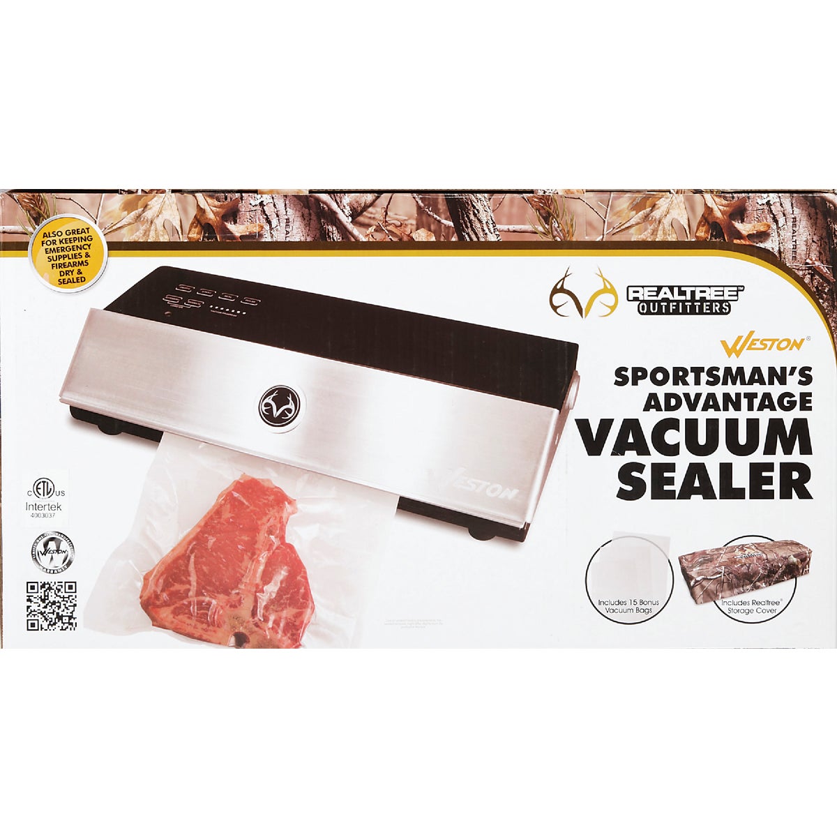 RealTree Sportman Advantage Vacuum Food Sealer