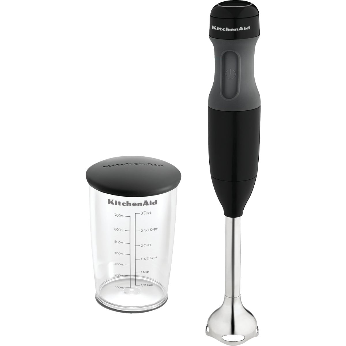 KitchenAid 2-Speed Black Hand Blender
