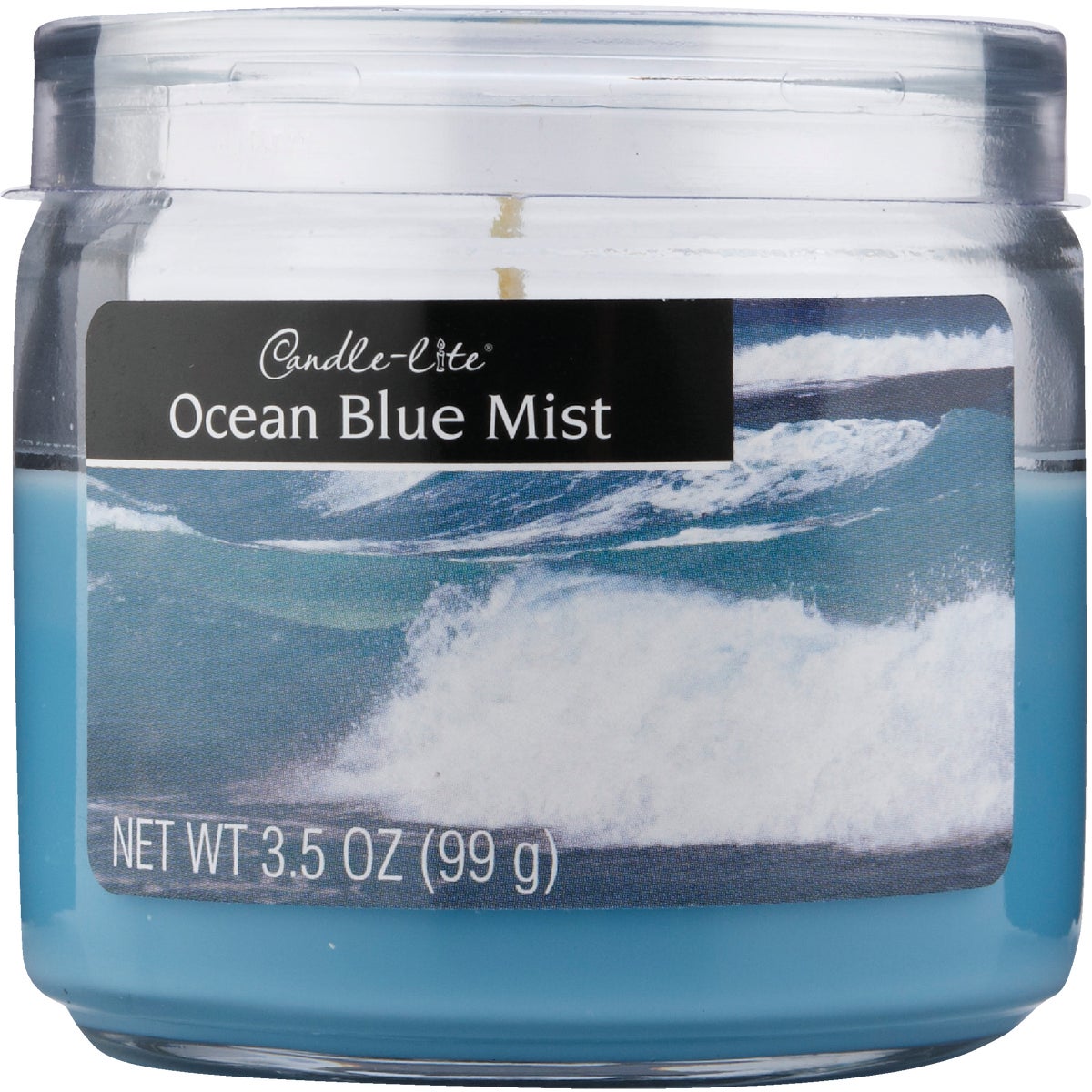 Candle-Lite Everyday 3.5 Oz. Ocean Blue Mist Jar Candle
