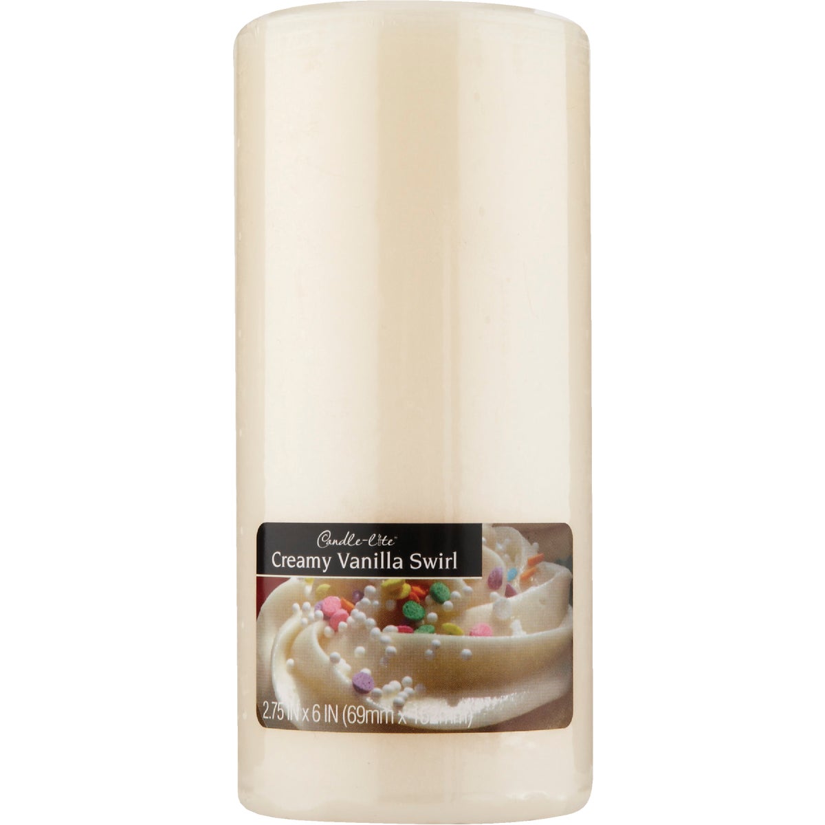 Candle-lite Creamy Vanilla Pillar Candle