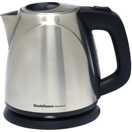 Chef's Choice 1 Qt. Stainless Steel Cordless Electric Kettle