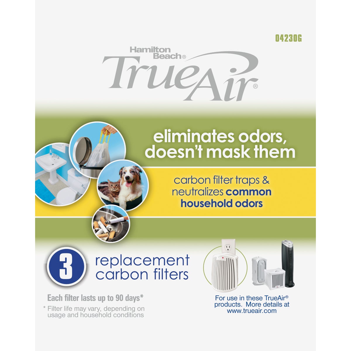 Hamilton Beach TrueAir All-Purpose Filter (3-Pack)