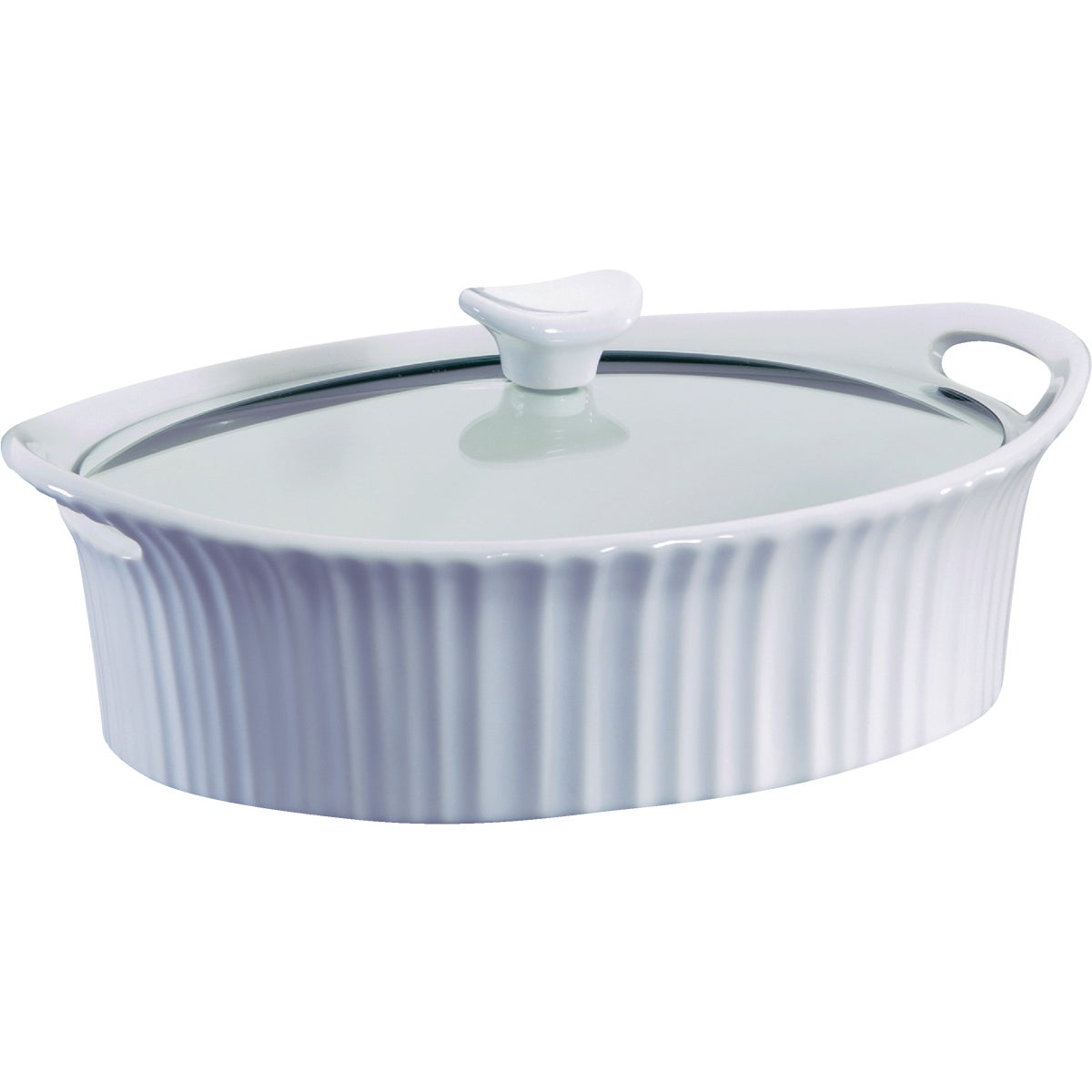 Corningware 2-1/2 Quart Oval Covered Casserole Dish