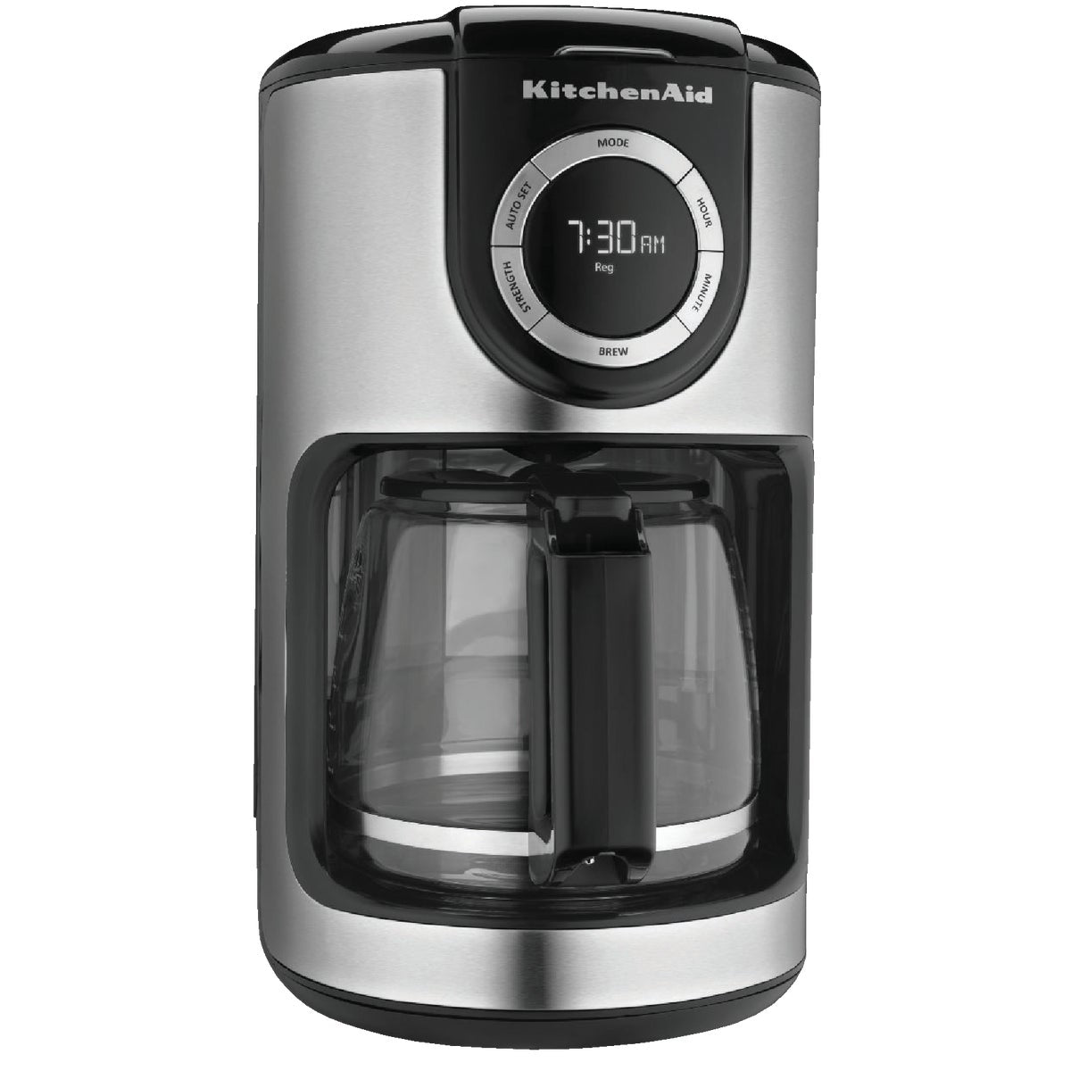 KitchenAid 12 Cup Programmable Silver Coffee Maker