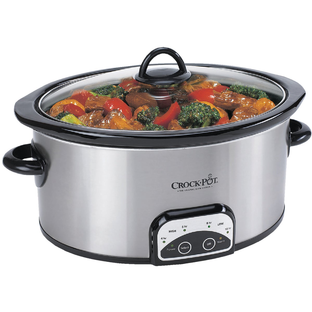 Crock-Pot Smart-Pot 4 Qt. Stainless Steel Slow Cooker